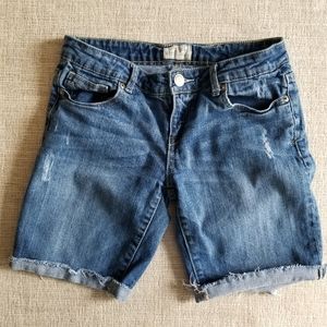 Aeropostale Denim Bermuda Shorts 5/6